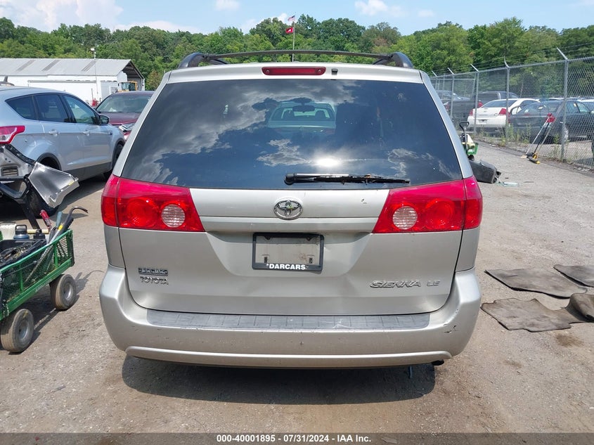 2008 Toyota Sienna Le VIN: 5TDZK23CX8S194404 Lot: 40001895