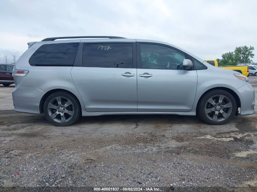 5TDXK3DC8FS640395 2015 Toyota Sienna Se 8 Passenger/Se Premium 8 Passenger