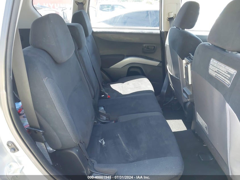 2007 Mitsubishi Outlander Ls VIN: JA4MT31X97U006379 Lot: 40001945