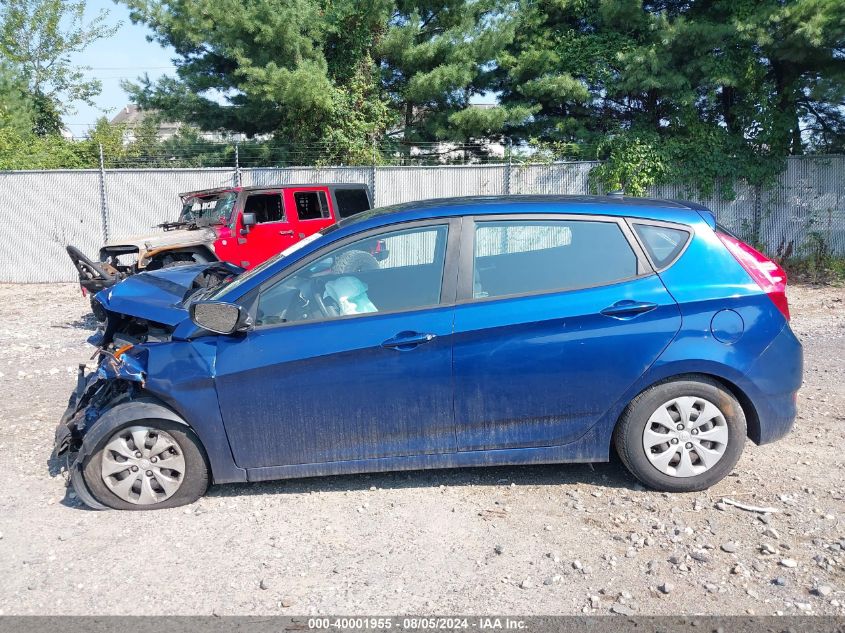 2017 Hyundai Accent Se VIN: KMHCT5AE0HU307230 Lot: 40001955