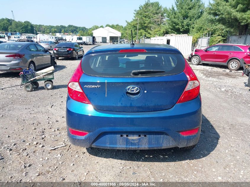 2017 Hyundai Accent Se VIN: KMHCT5AE0HU307230 Lot: 40001955