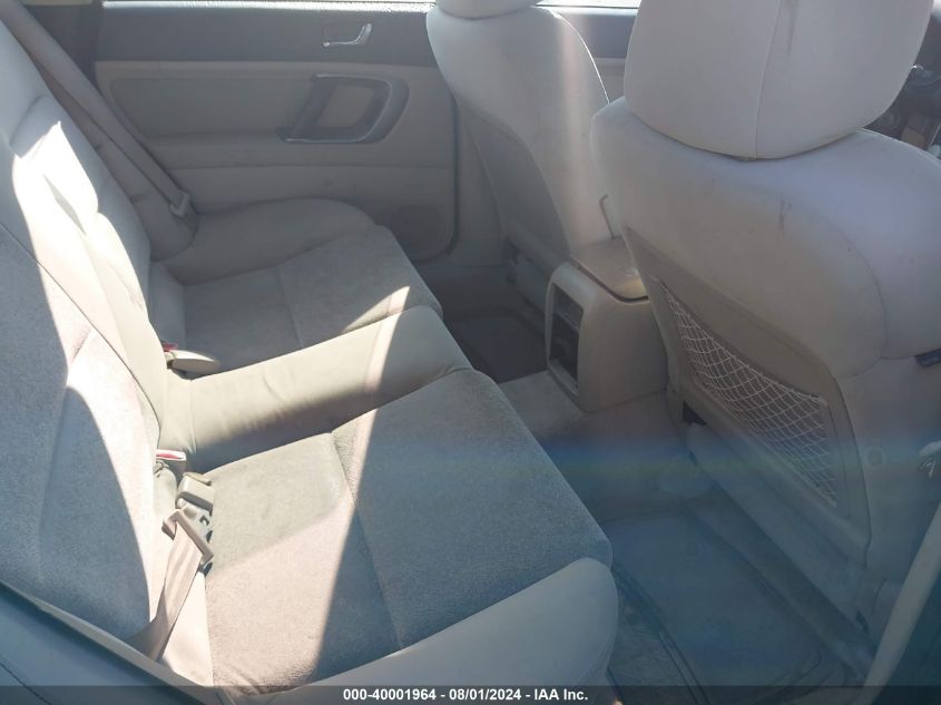 2008 Subaru Outback VIN: 4S4BP61C287315252 Lot: 40001964