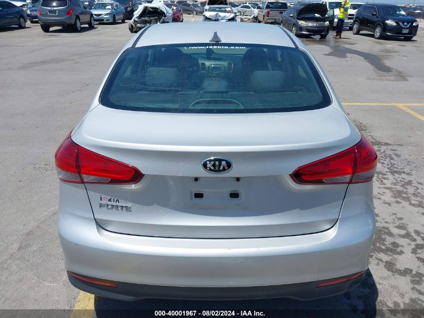 2017 Kia Forte Lx VIN: 3KPFL4A71HE117223 Lot: 40001967