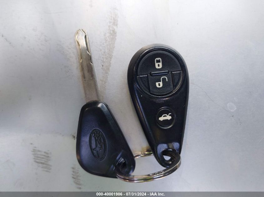 2008 Subaru Impreza 2.5I VIN: JF1GH616X8H801843 Lot: 40001986