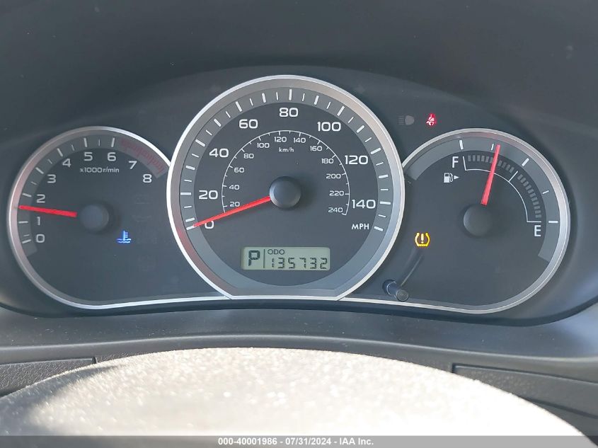 2008 Subaru Impreza 2.5I VIN: JF1GH616X8H801843 Lot: 40001986