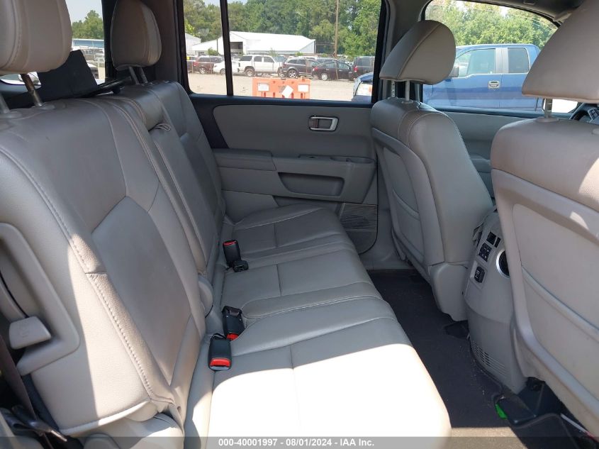 2012 Honda Pilot Ex-L VIN: 5FNYF4H50CB067860 Lot: 40001997