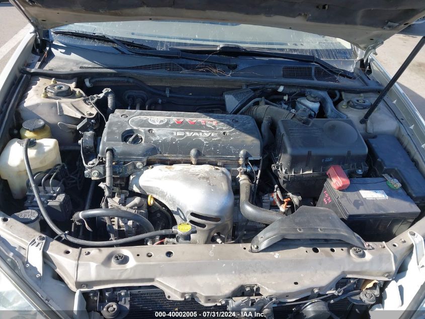 2005 Toyota Camry Xle VIN: 4T1BE32K75U428041 Lot: 40002005