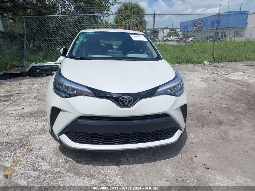 2021 Toyota C-Hr Xle/Le/Night Shade/Limite VIN: NMTKHMBX6MR124049 Lot: 40002031