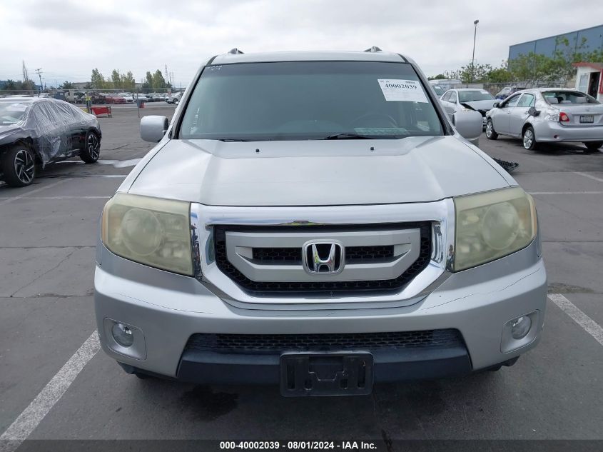 2010 Honda Pilot Touring VIN: 5FNYF4H96AB027394 Lot: 40002039