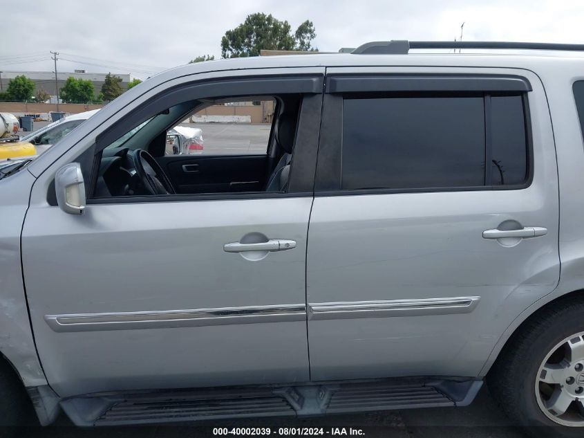 2010 Honda Pilot Touring VIN: 5FNYF4H96AB027394 Lot: 40002039