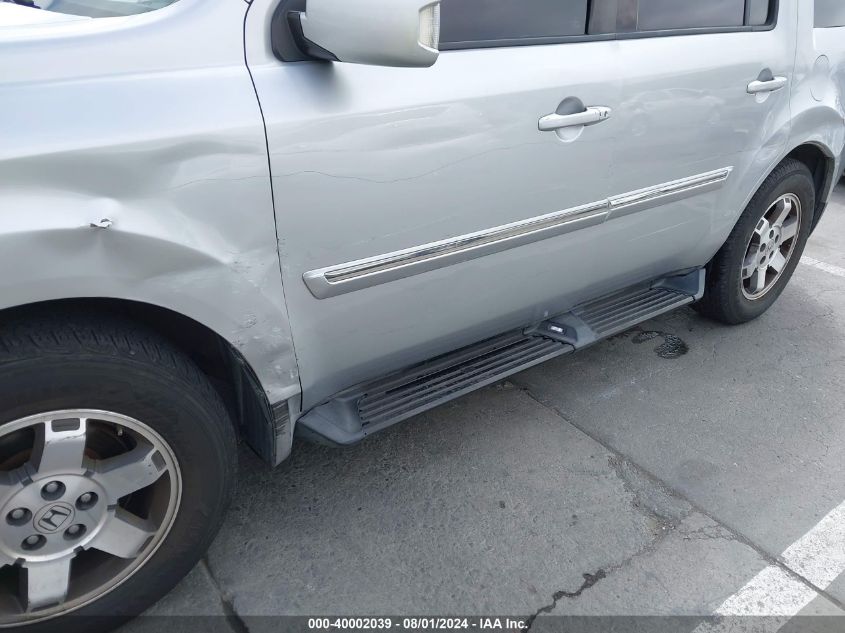 2010 Honda Pilot Touring VIN: 5FNYF4H96AB027394 Lot: 40002039