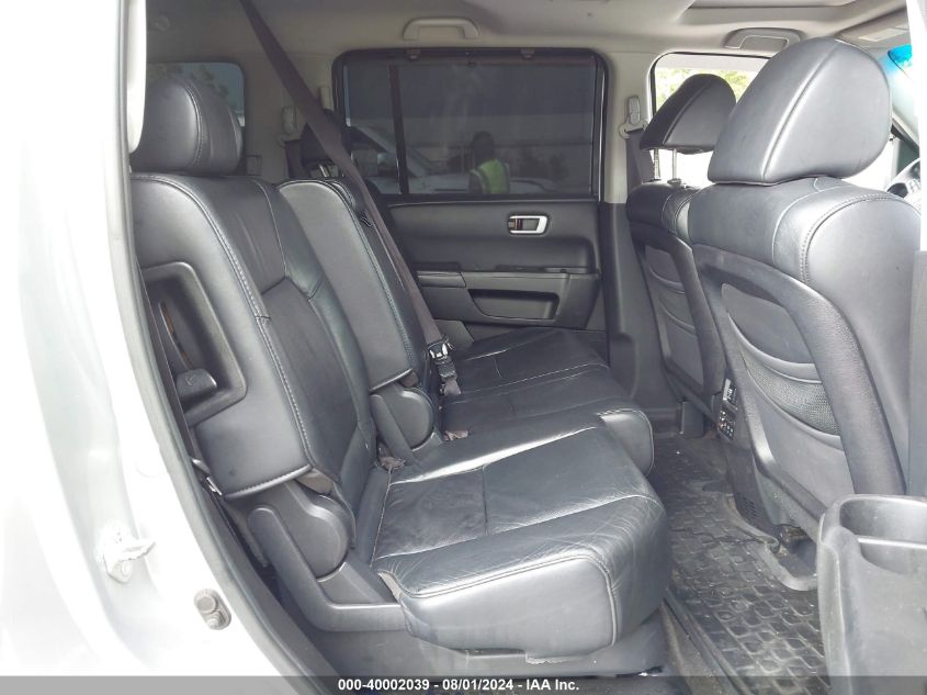 2010 Honda Pilot Touring VIN: 5FNYF4H96AB027394 Lot: 40002039