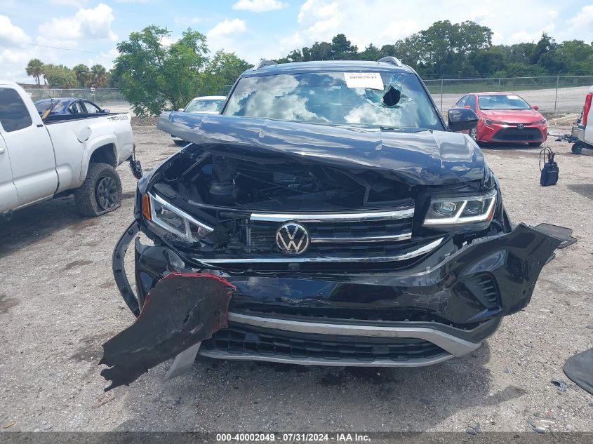 2021 Volkswagen Atlas 3.6L V6 Sel Premium VIN: 1V2TR2CA1MC523677 Lot: 40002049