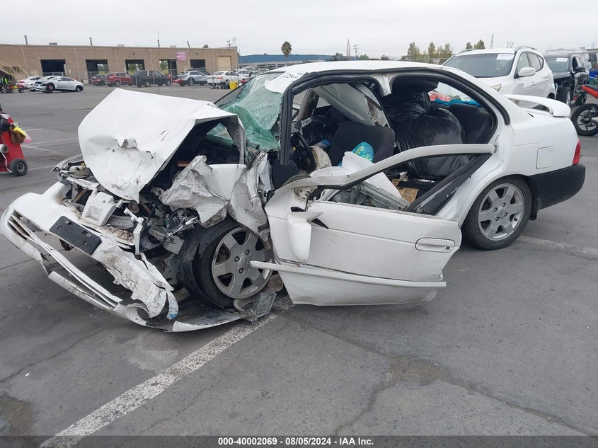 2006 NISSAN SENTRA VIN: 3N1CB51D96L619541