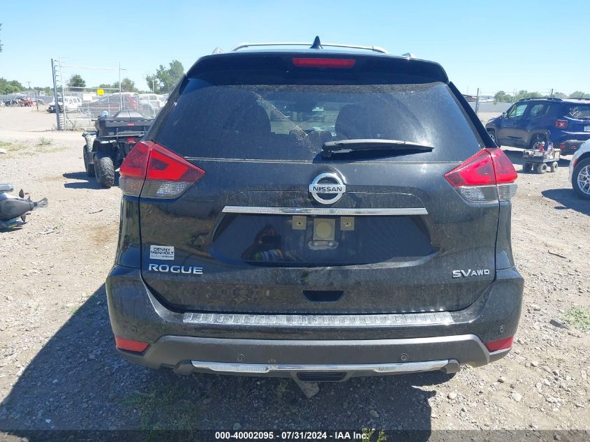 2019 Nissan Rogue Sv VIN: JN8AT2MV0KW390406 Lot: 40002095