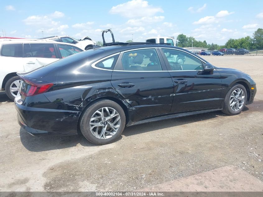 2022 Hyundai Sonata Sel VIN: KMHL14JA7NA233010 Lot: 40002104