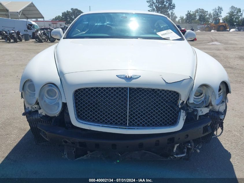 2010 Bentley Continental Gt Speed VIN: SCBCP7ZA7AC065282 Lot: 40002134