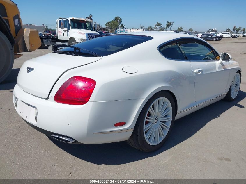 2010 Bentley Continental Gt Speed VIN: SCBCP7ZA7AC065282 Lot: 40002134