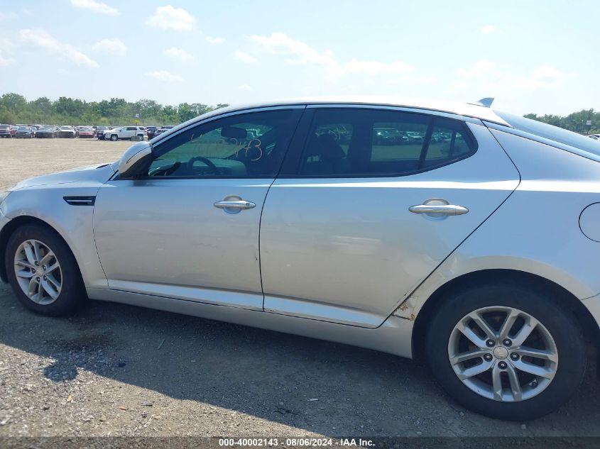 2013 Kia Optima Lx VIN: 5XXGM4A78DG195887 Lot: 40002143