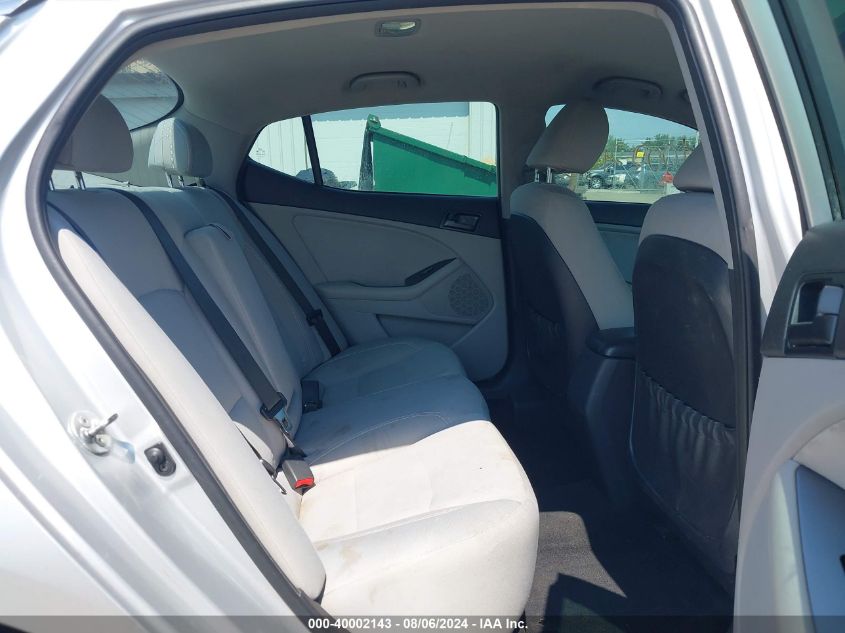 2013 Kia Optima Lx VIN: 5XXGM4A78DG195887 Lot: 40002143