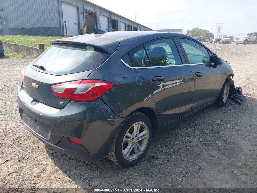 VIN 3G1BE6SM0JS595139 2018 CHEVROLET CRUZE LT AUTO