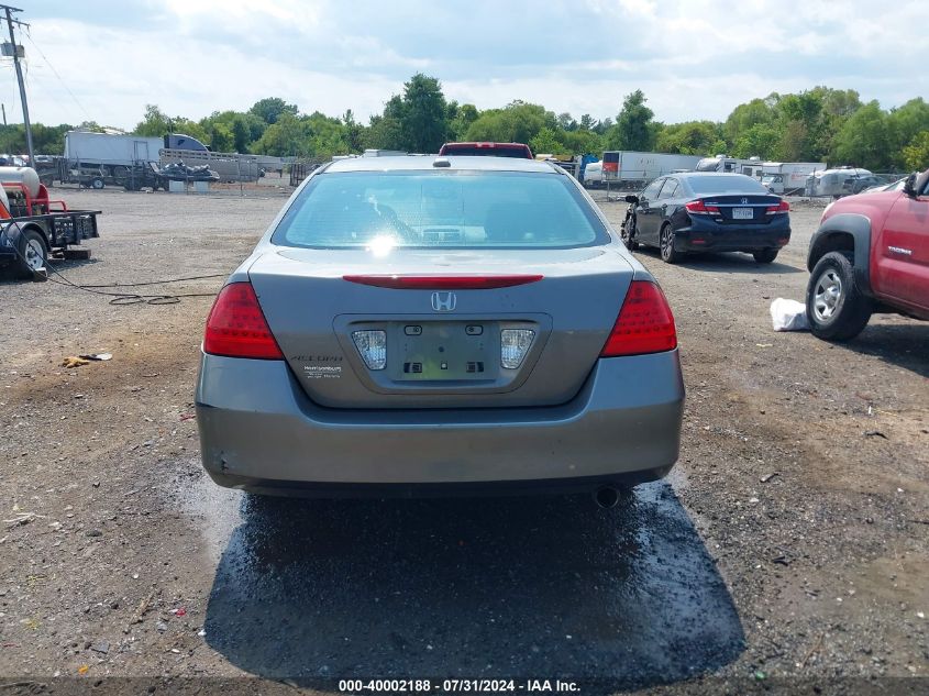 2006 Honda Accord 2.4 Ex VIN: 1HGCM56746A137529 Lot: 40002188