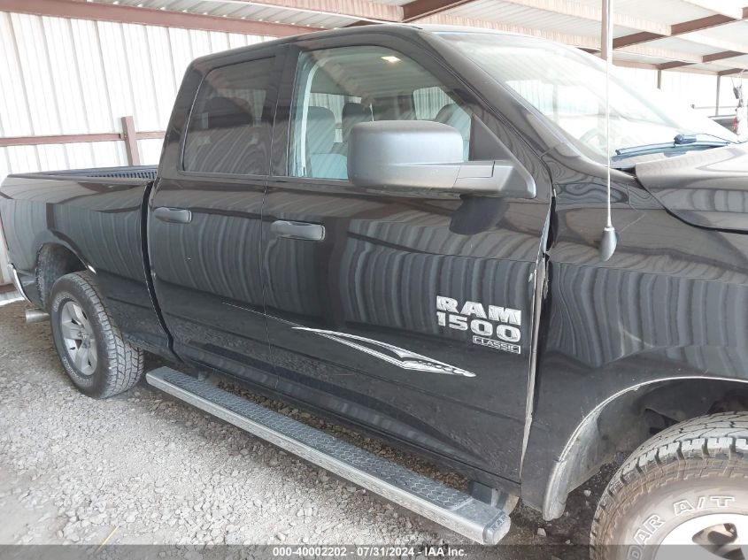 2019 Ram 1500 Classic Tradesman Quad Cab 4X2 6'4 Box VIN: 1C6RR6FG0KS686026 Lot: 40002202