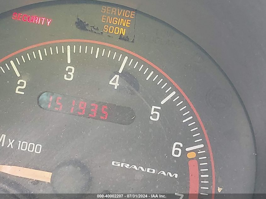 2004 Pontiac Grand Am Gt VIN: 1G2NW52E04M618027 Lot: 40002207