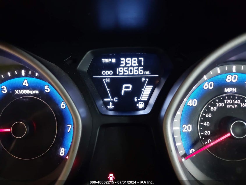 2012 Hyundai Elantra Limited (Ulsan Plant) VIN: KMHDH4AE6CU326003 Lot: 40002215