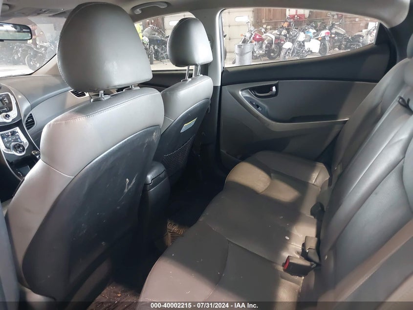 2012 Hyundai Elantra Limited (Ulsan Plant) VIN: KMHDH4AE6CU326003 Lot: 40002215