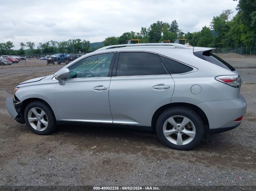 2012 Lexus Rx 350 VIN: 2T2BK1BA1CC144158 Lot: 40002235