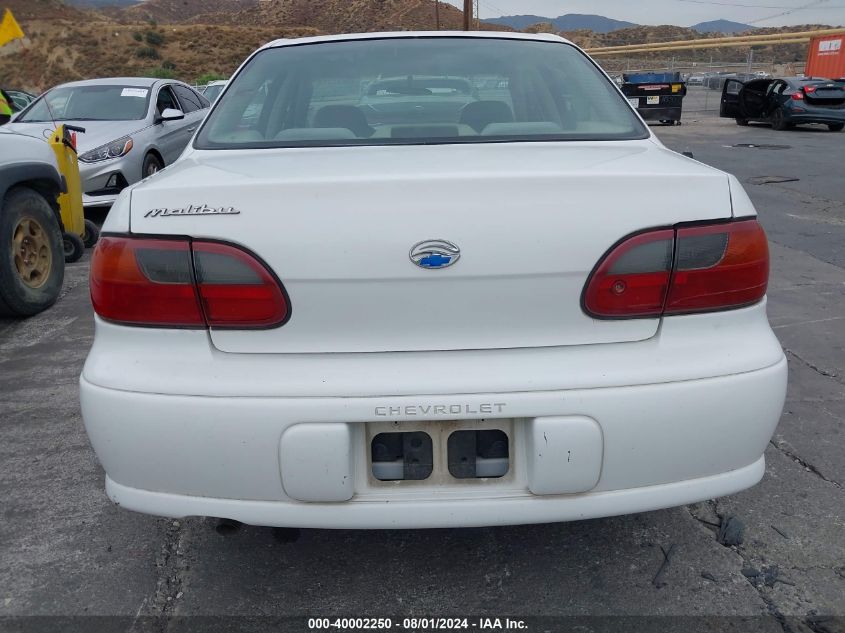 2003 Chevrolet Malibu VIN: 1G1ND52J93M634717 Lot: 40002250