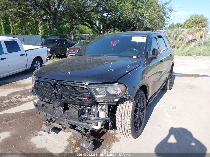 2016 Dodge Durango Sxt VIN: 1C4RDHAG0GC387163 Lot: 40002251