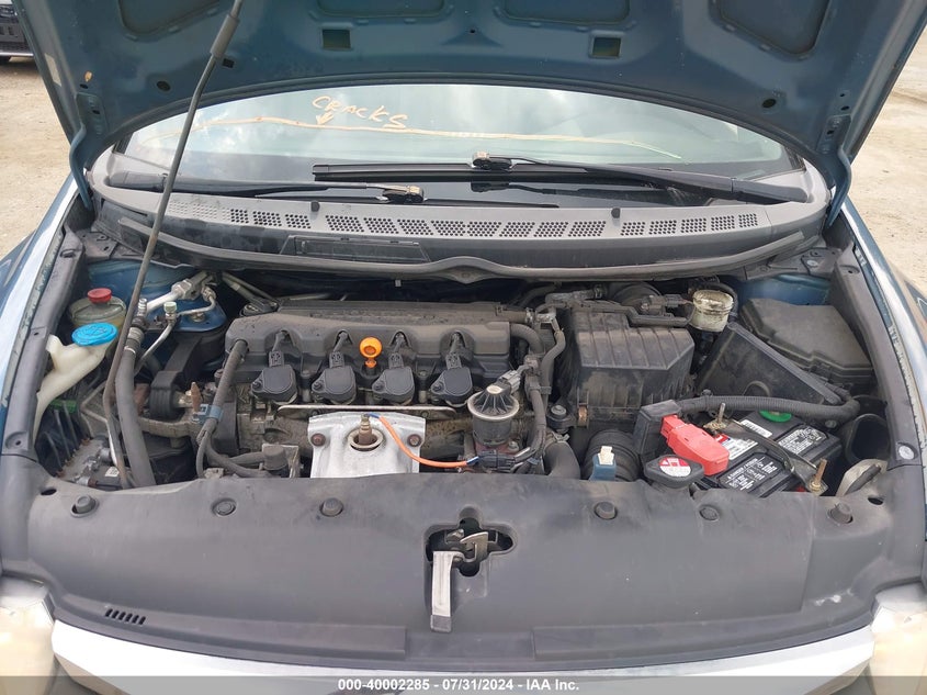 2010 Honda Civic Lx VIN: 2HGFA1F51AH307532 Lot: 40002285