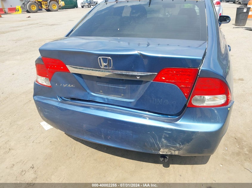 2010 Honda Civic Lx VIN: 2HGFA1F51AH307532 Lot: 40002285