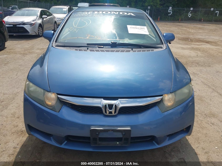 2010 Honda Civic Lx VIN: 2HGFA1F51AH307532 Lot: 40002285