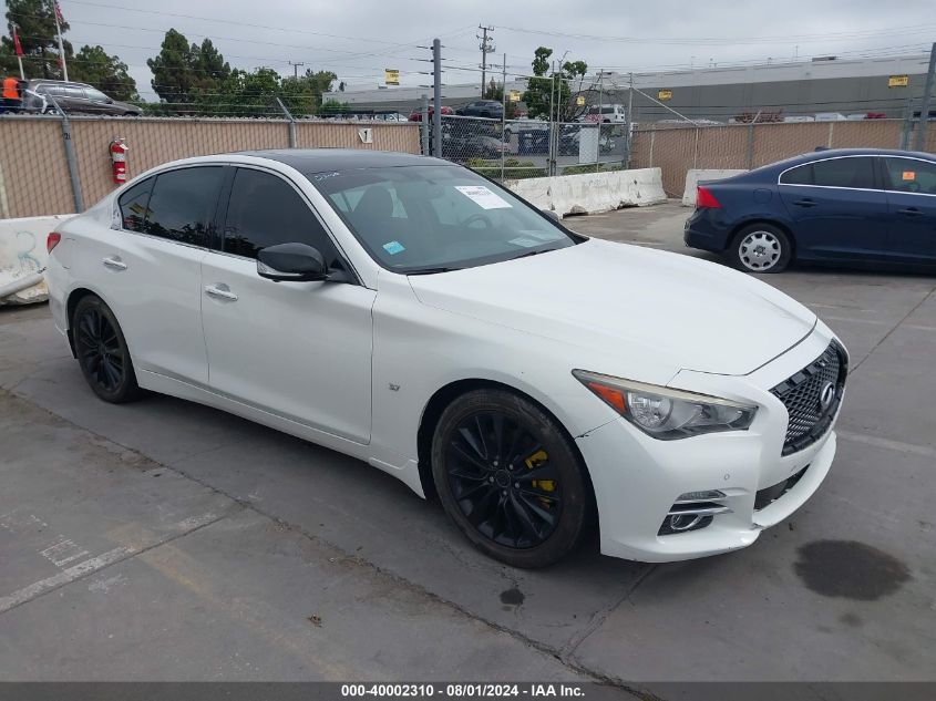 2014 Infiniti Q50 Premium VIN: JN1BV7AP8EM683292 Lot: 40002310