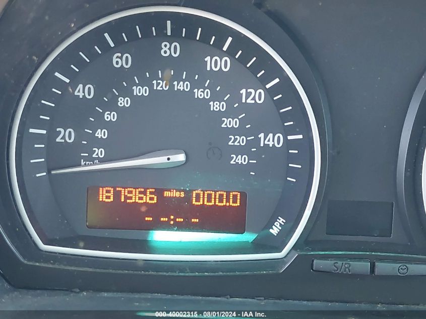 2005 BMW X3 2.5I VIN: WBXPA73405WC49038 Lot: 40002315