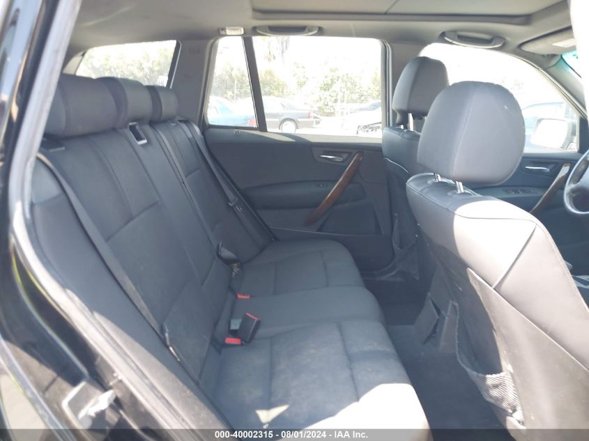 2005 BMW X3 2.5I VIN: WBXPA73405WC49038 Lot: 40002315