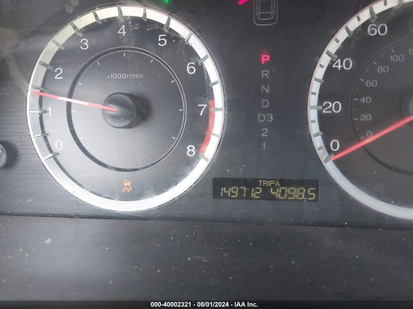 2011 Honda Accord Se VIN: 1HGCP2F62BA061400 Lot: 40002321