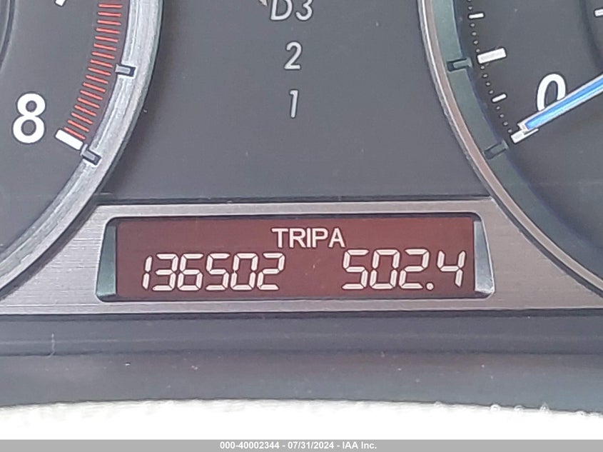 2010 Honda Accord Crosstour Ex VIN: 5J6TF1H30AL002230 Lot: 40002344