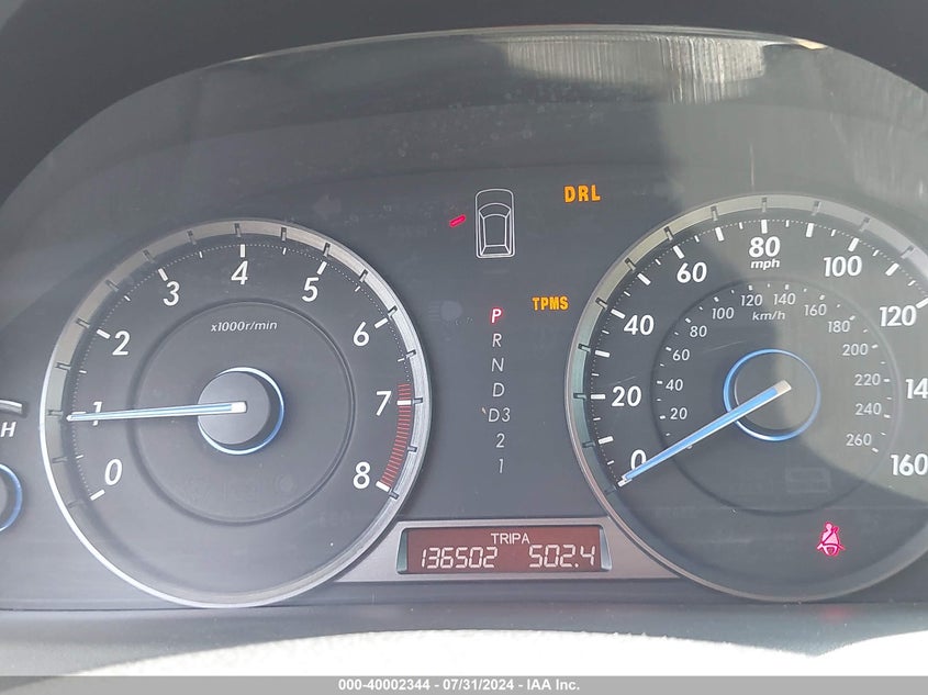 2010 Honda Accord Crosstour Ex VIN: 5J6TF1H30AL002230 Lot: 40002344