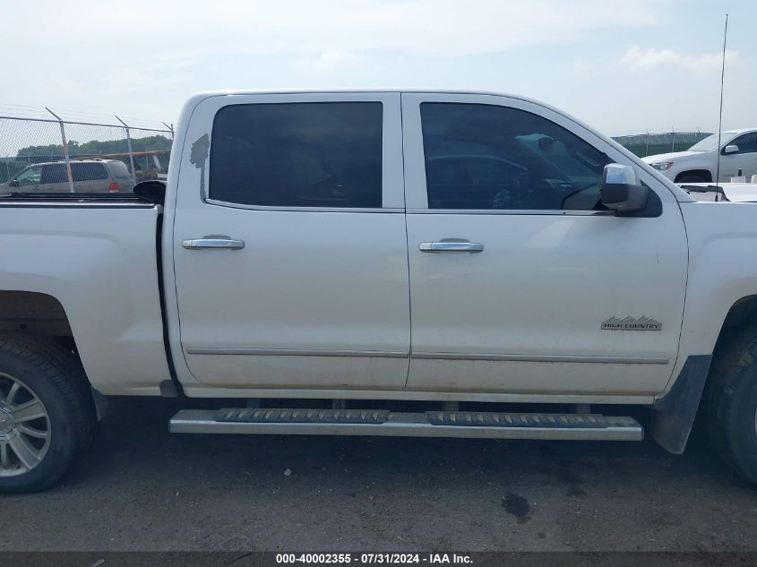 2016 Chevrolet Silverado 1500 High Country VIN: 3GCUKTEJ3GG207695 Lot: 40002355