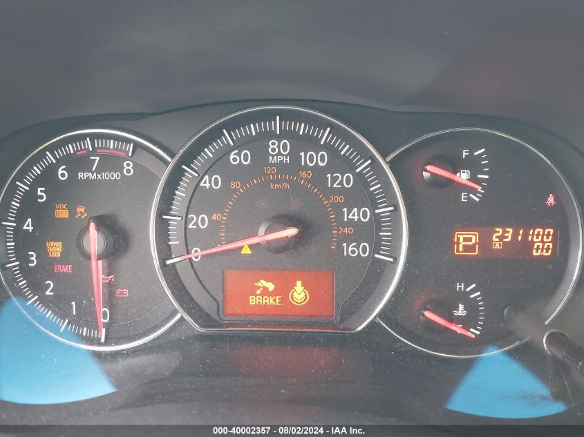 2010 Nissan Maxima 3.5 Sv VIN: 1N4AA5AP9AC824126 Lot: 40002357