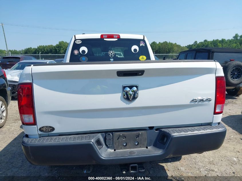 2018 Ram 1500 Tradesman Quad Cab 4X4 6'4 Box VIN: 1C6RR7FT2JS145111 Lot: 40002360