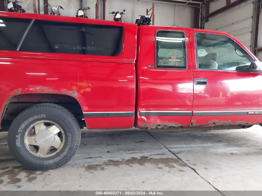 1998 GMC Sierra K1500 VIN: 1GTEK19M9WE537392 Lot: 40002371