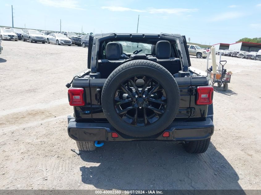 2021 Jeep Wrangler 4Xe Unlimited High Altitude 4X4 VIN: 1C4JJXP6XMW767958 Lot: 40002380