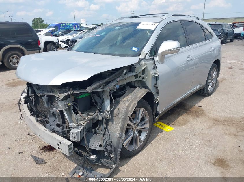 2T2ZK1BA5FC151150 2015 LEXUS RX - Image 2