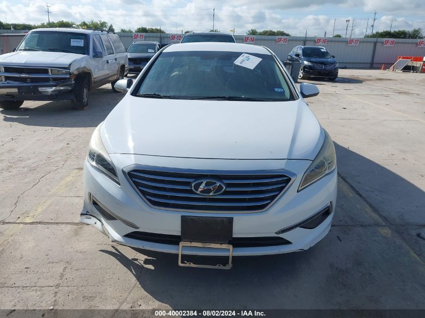 2015 Hyundai Sonata Se VIN: 5NPE24AF8FH176686 Lot: 40002384