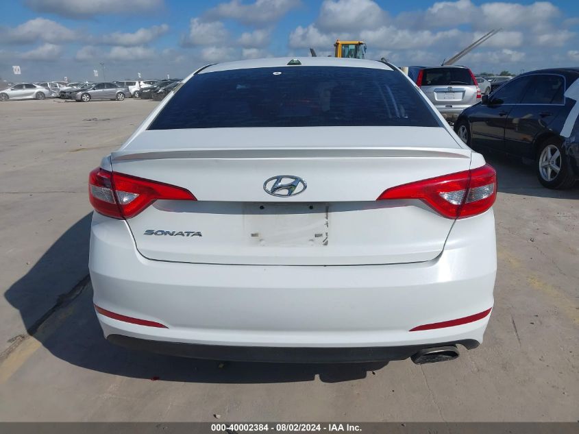 2015 Hyundai Sonata Se VIN: 5NPE24AF8FH176686 Lot: 40002384